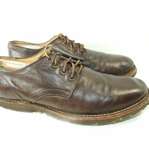 Frye Size 9 D Brown Leather Oxfords Mens R4B11 main image 6